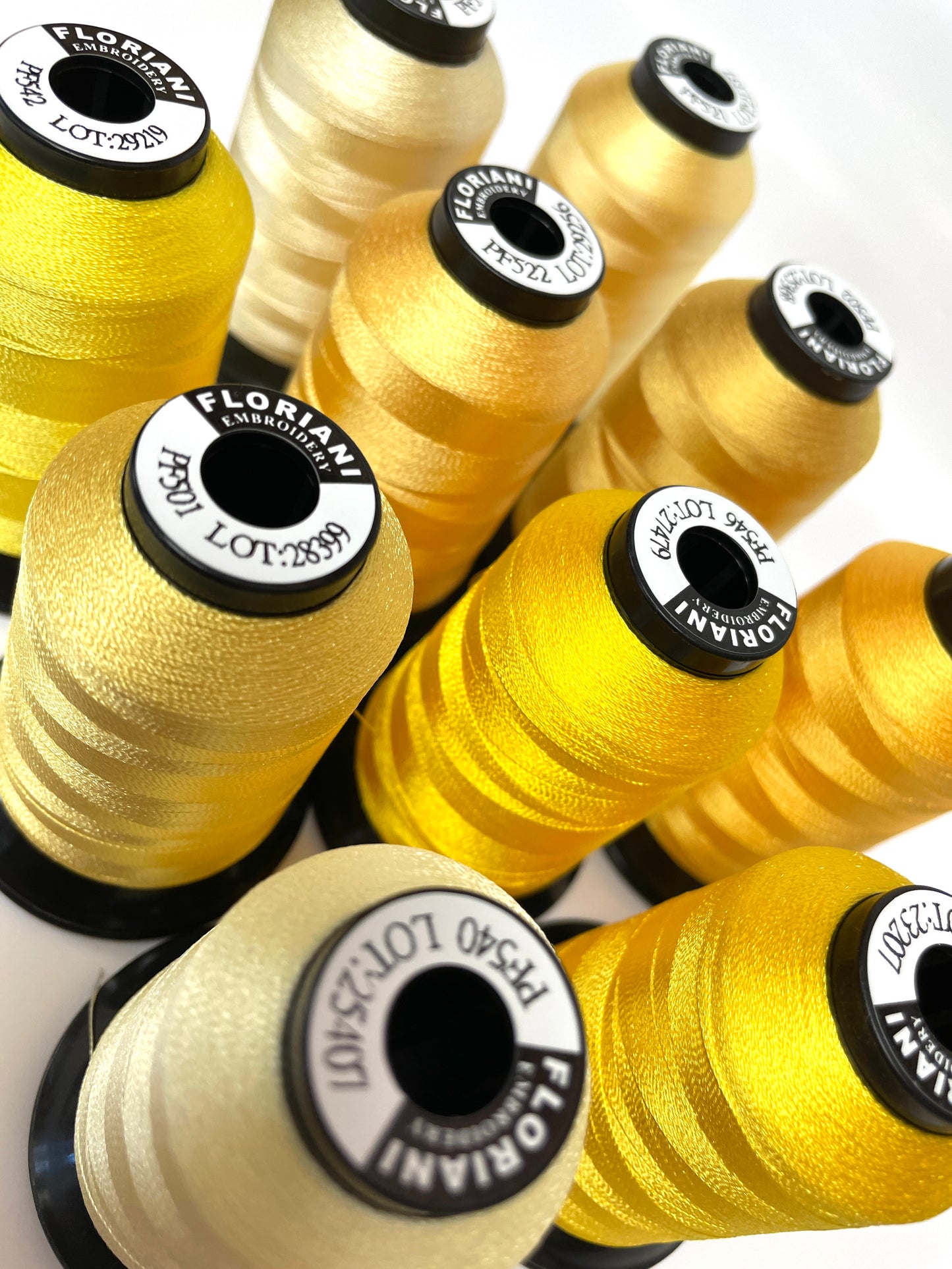 Floriani Embroidery Thread - Yellows