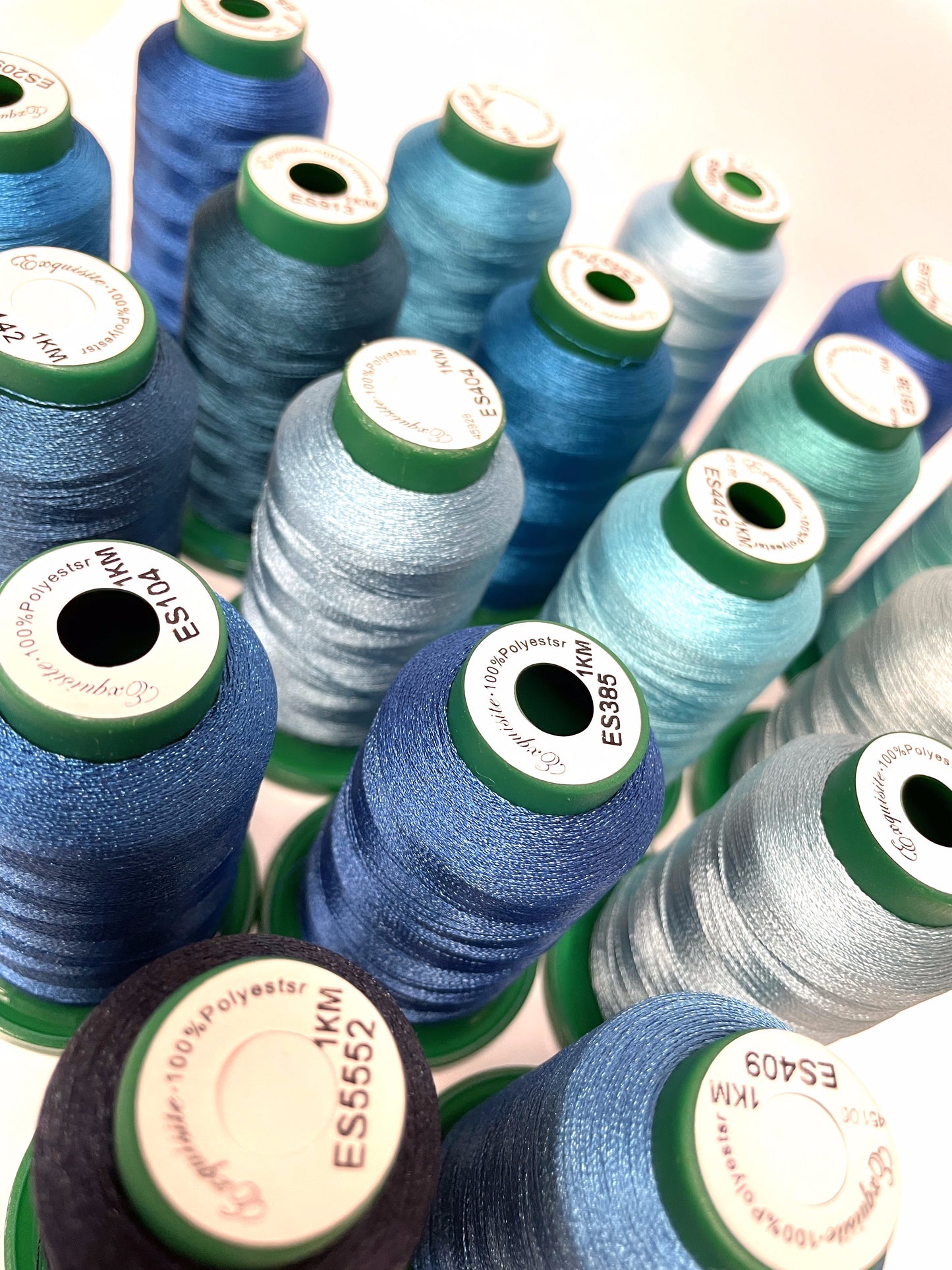 Exquisite Embroidery Thread - Blues