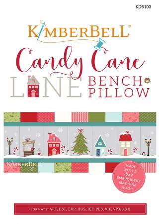 Candy Cane Lane Bench Pillow
