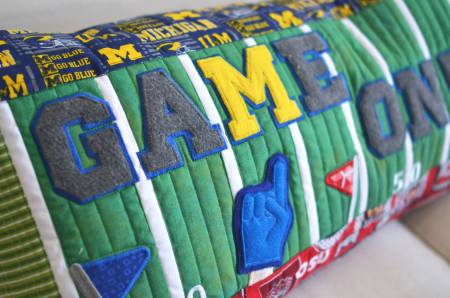 "Game On" Bench Pillow