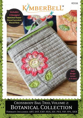Crossbody Bag Trio, Vol 2: Botanical Collection