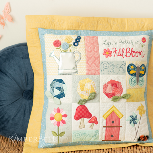 KimberBell Life is Better in Full Bloom Fabric Kit