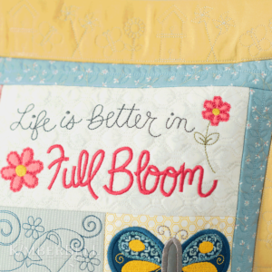KimberBell Life is Better in Full Bloom Fabric Kit
