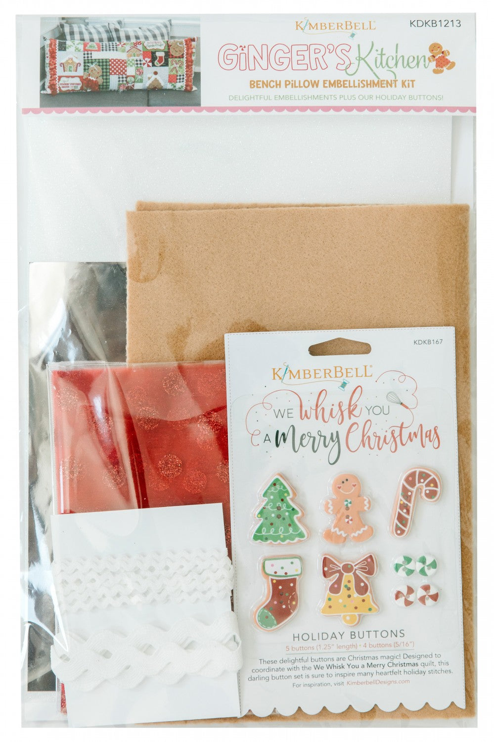 Ginger's Kitchen Embellishment Kit