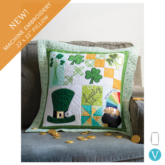 Lucky Us Pillow Fabric Kit