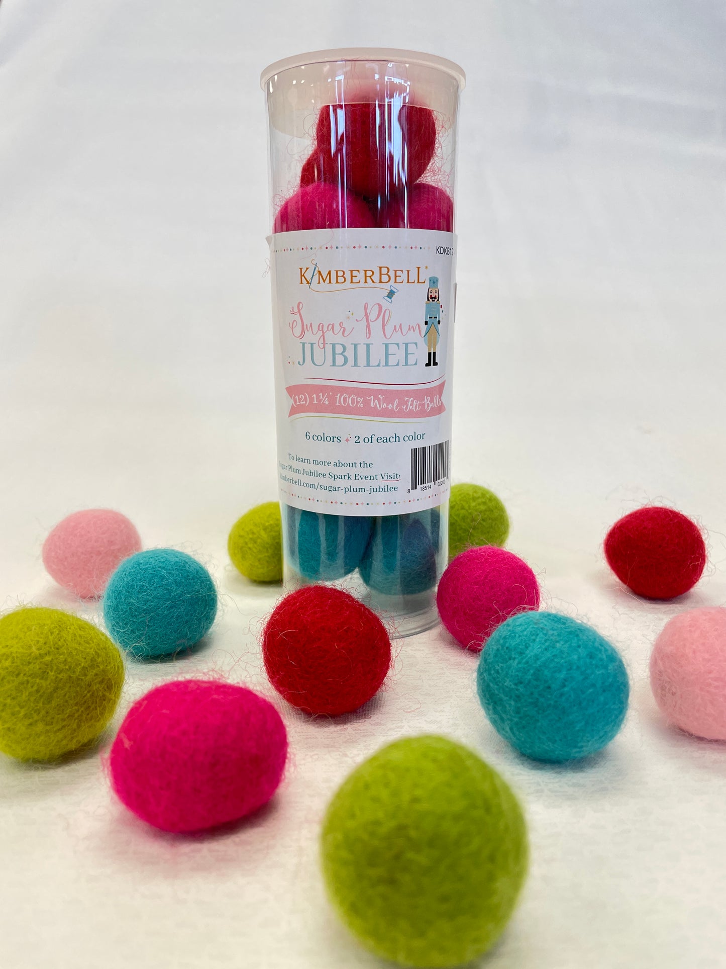 Wool Felt Balls - Sugar Plum Jubilee *Discontinued*