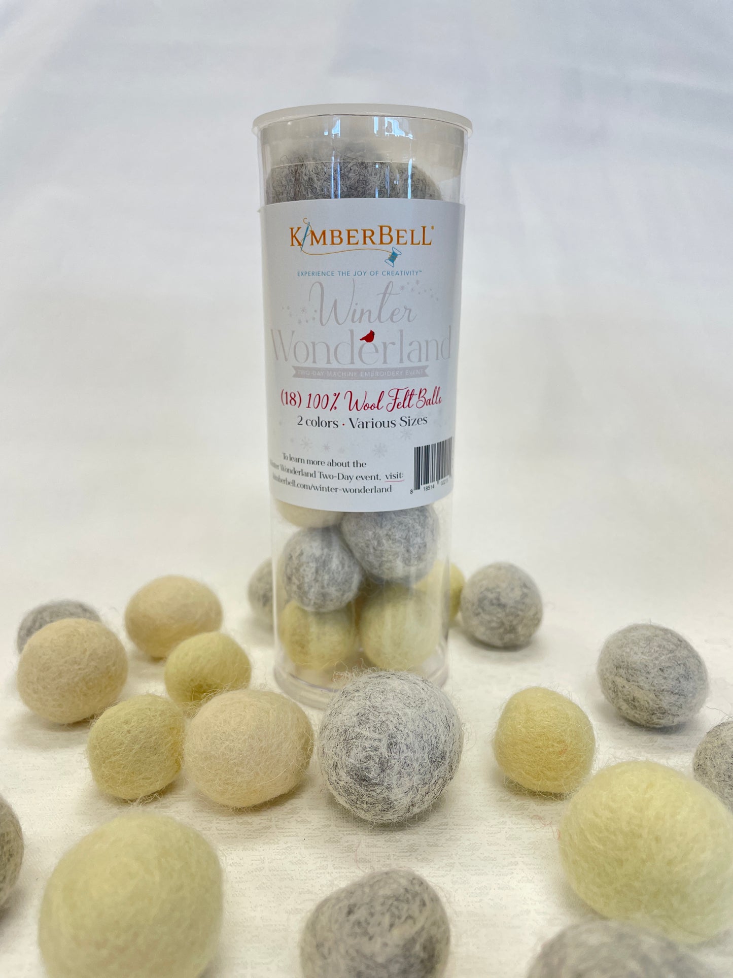 Wool Felt Balls - Winter Wonderland *Discontinued*