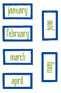2023 Embroidered Mini Calendar