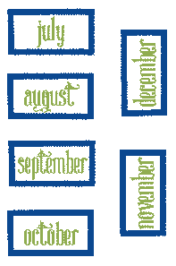2023 Embroidered Mini Calendar