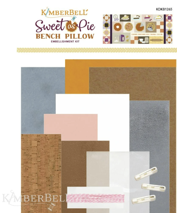 Kimberbell’s Sweet As Pie Bench Pillow