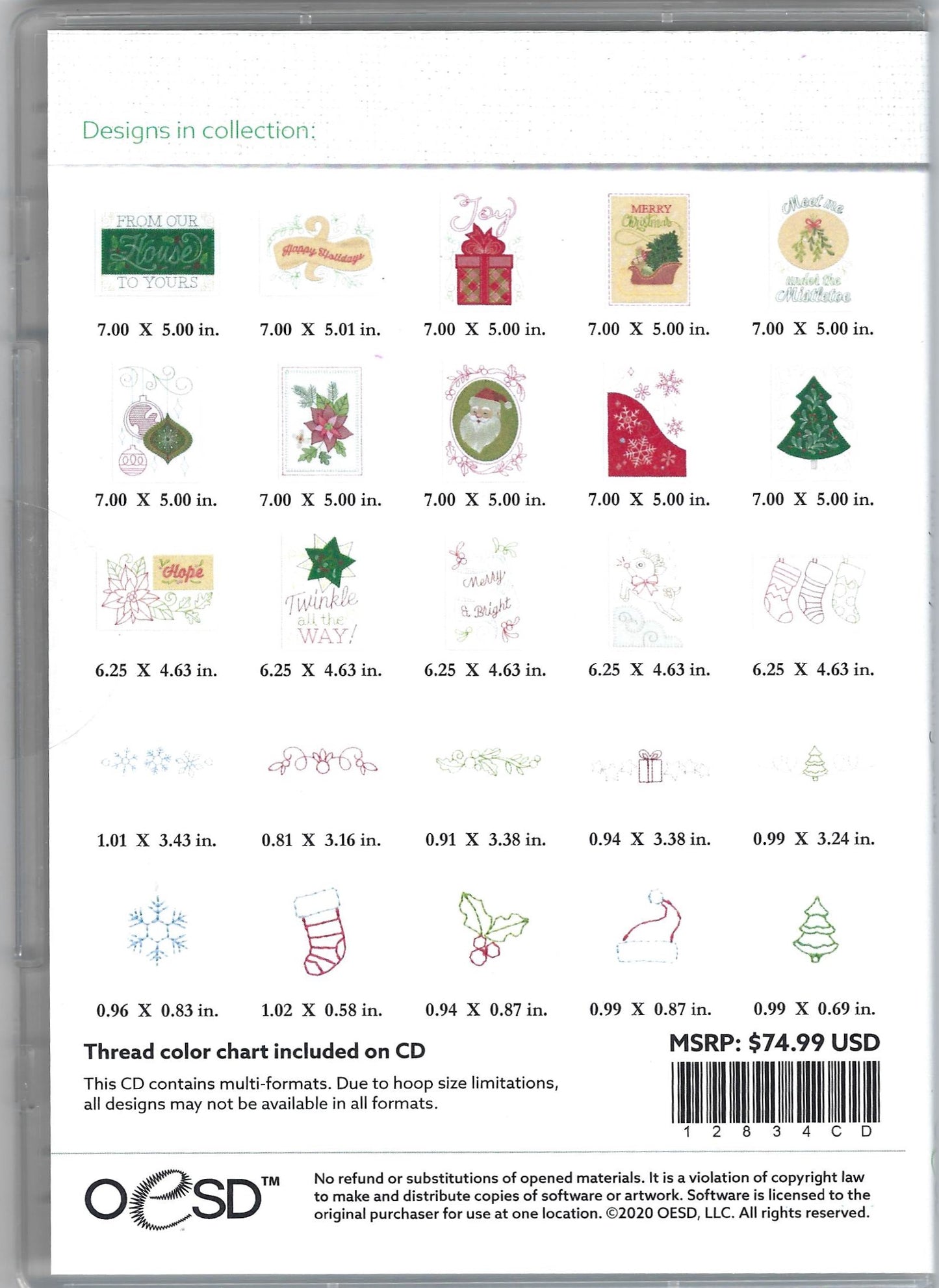 Holly Jolly Greeting Cards