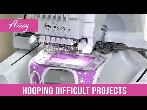 Babylock Array 6 needle embroidery machine