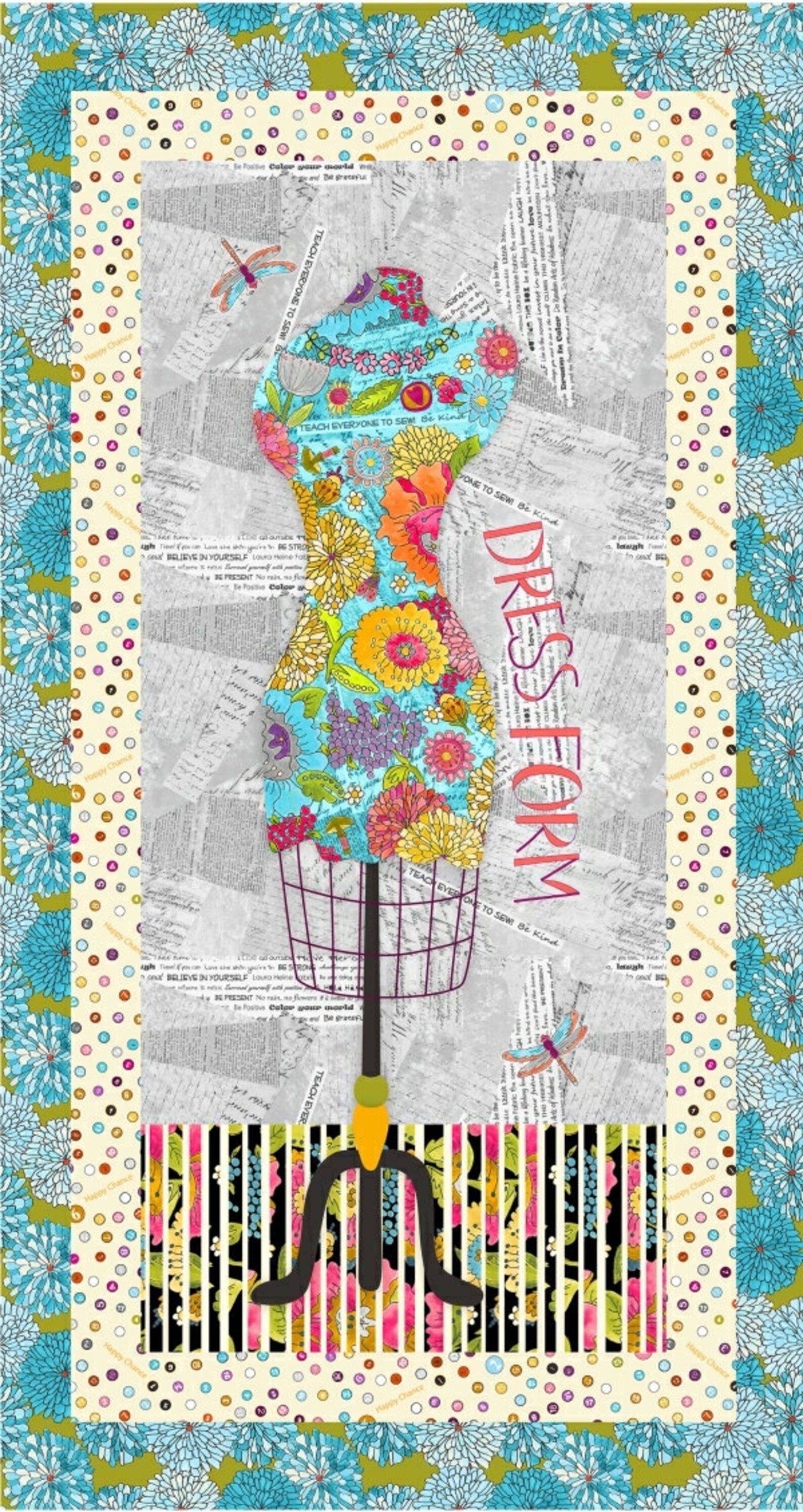 Happy Chance Dress Form Panel