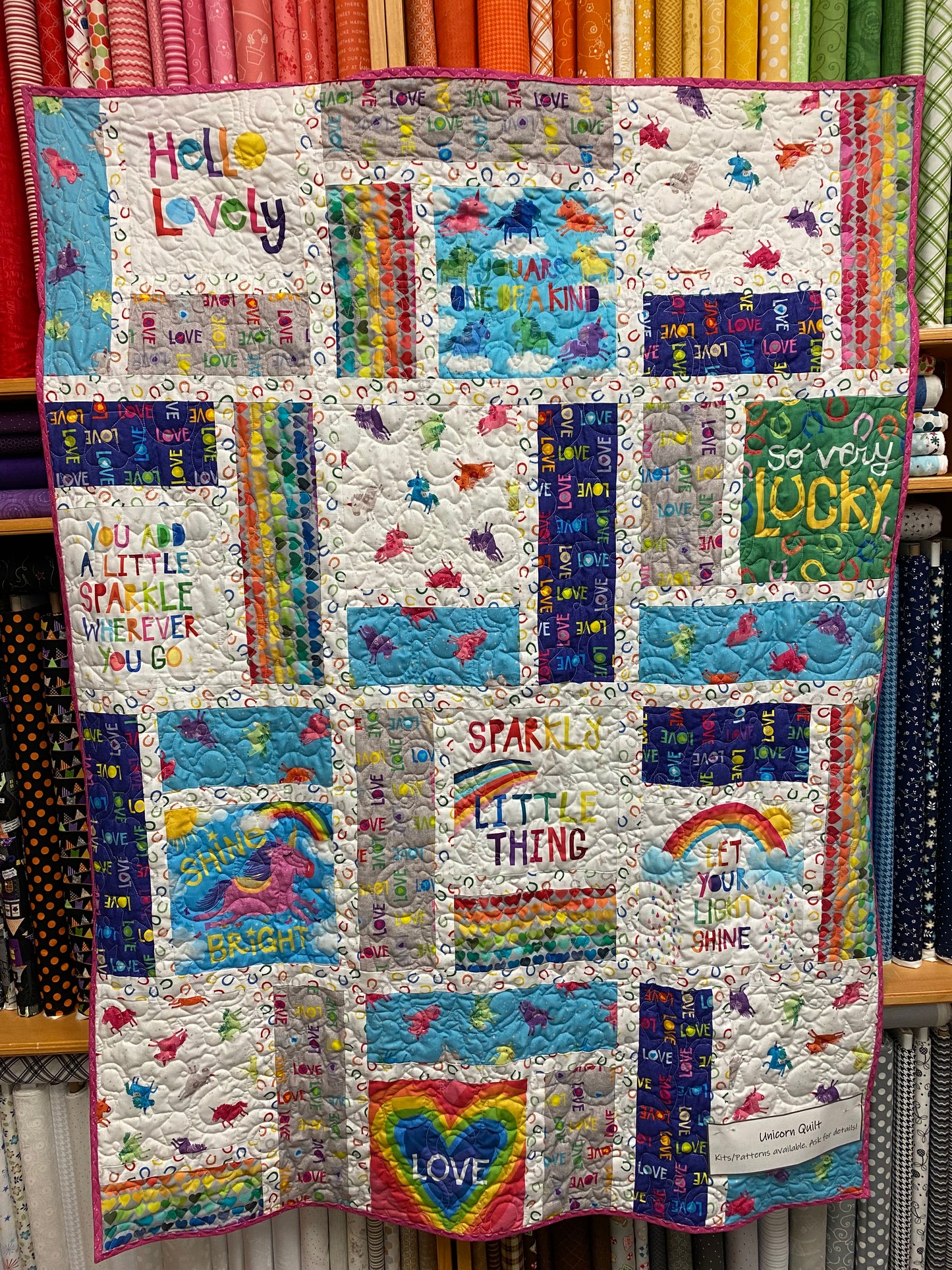 Unicorn Quilt Kit