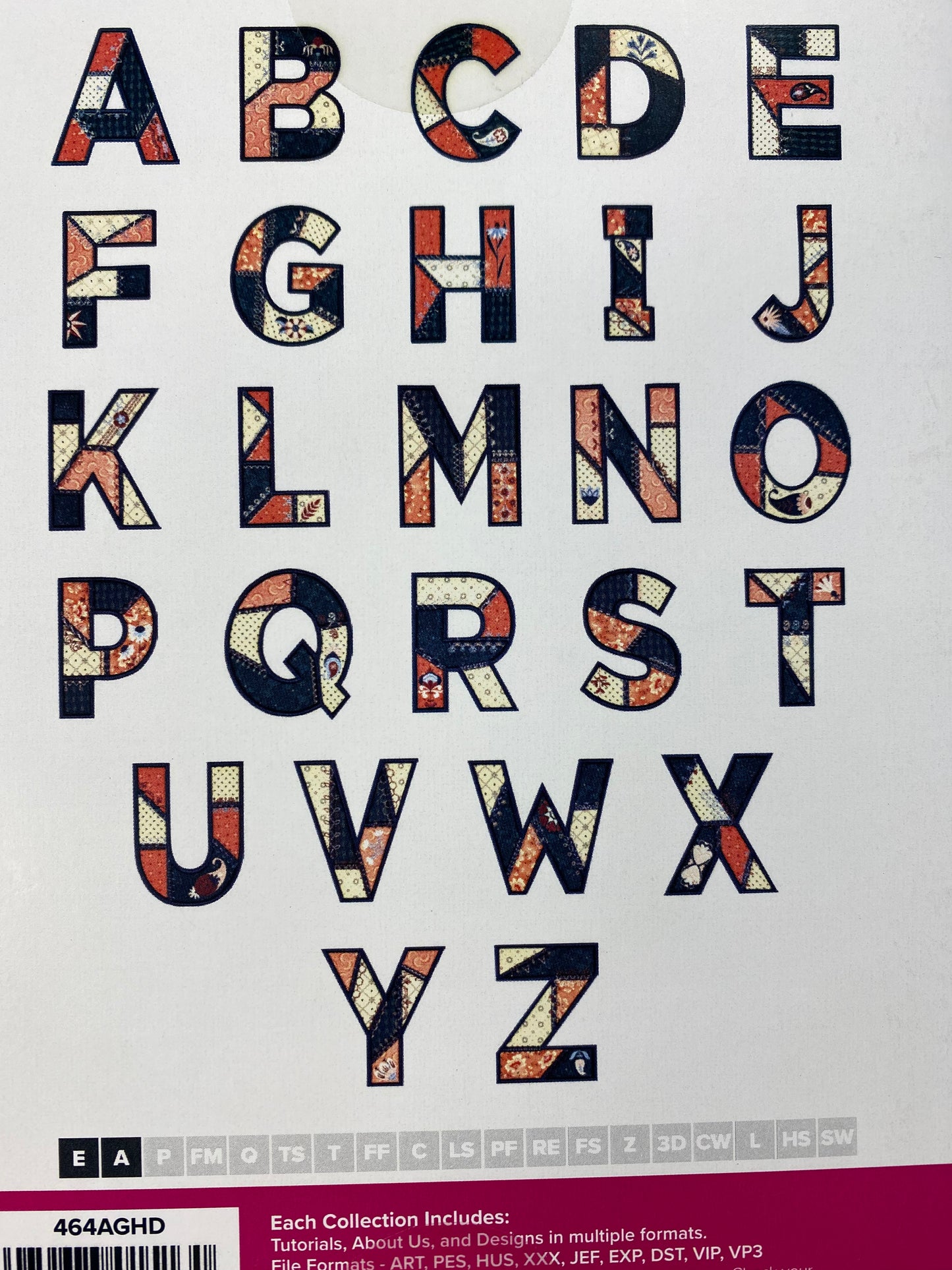 Crazy Puffed Monograms by Anita Goodesign