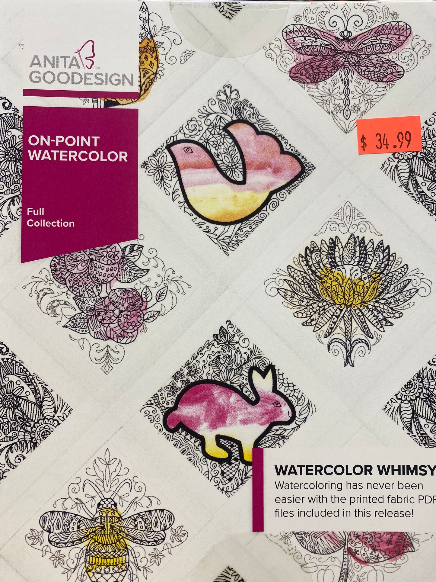 On-Point Watercolor by Anita Goodesign