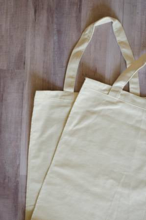 KimberBell Embroiderable Canvas Tote Blank 12”x 15”