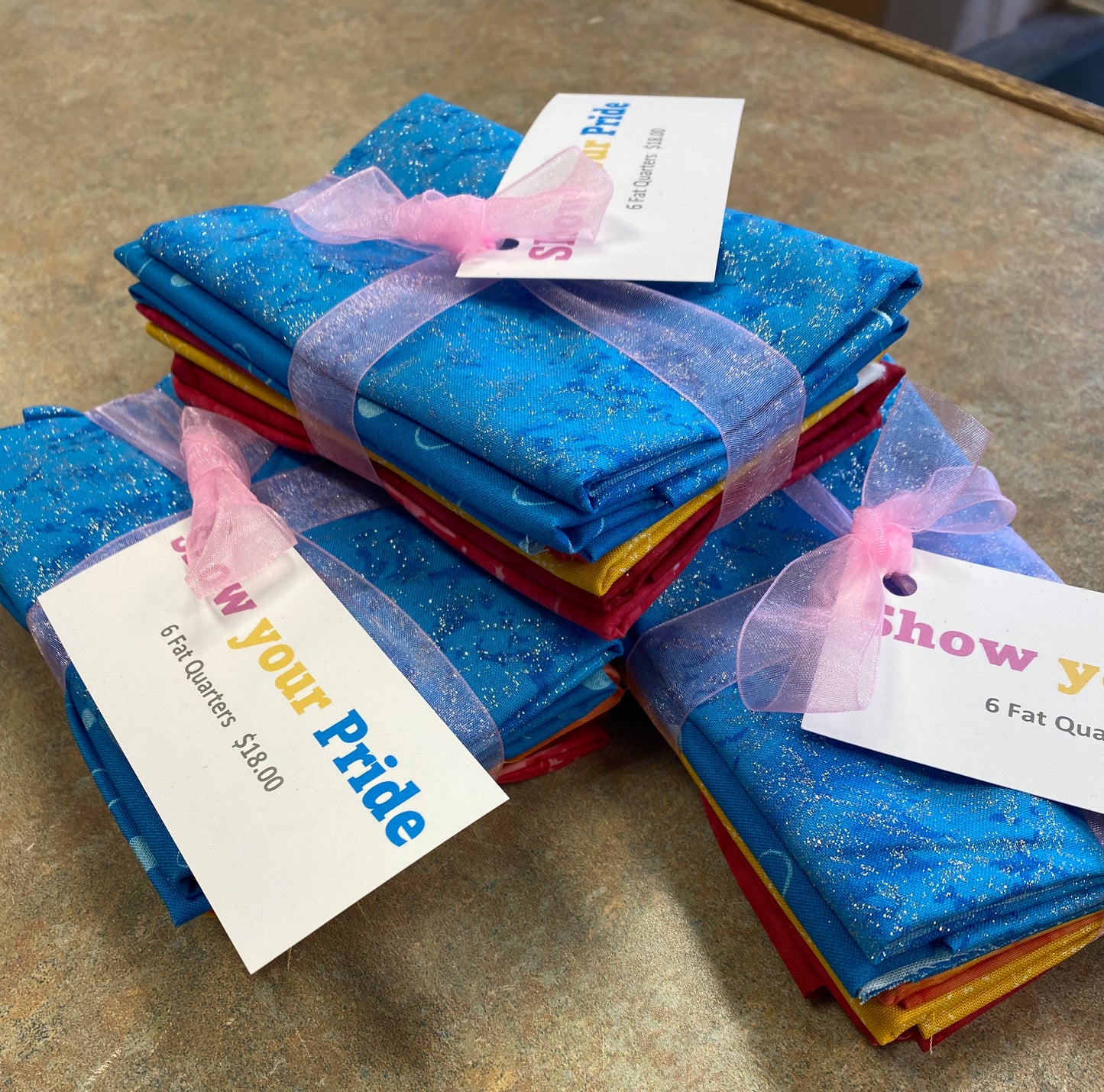 Show your Pride Fat Quarter Bundles