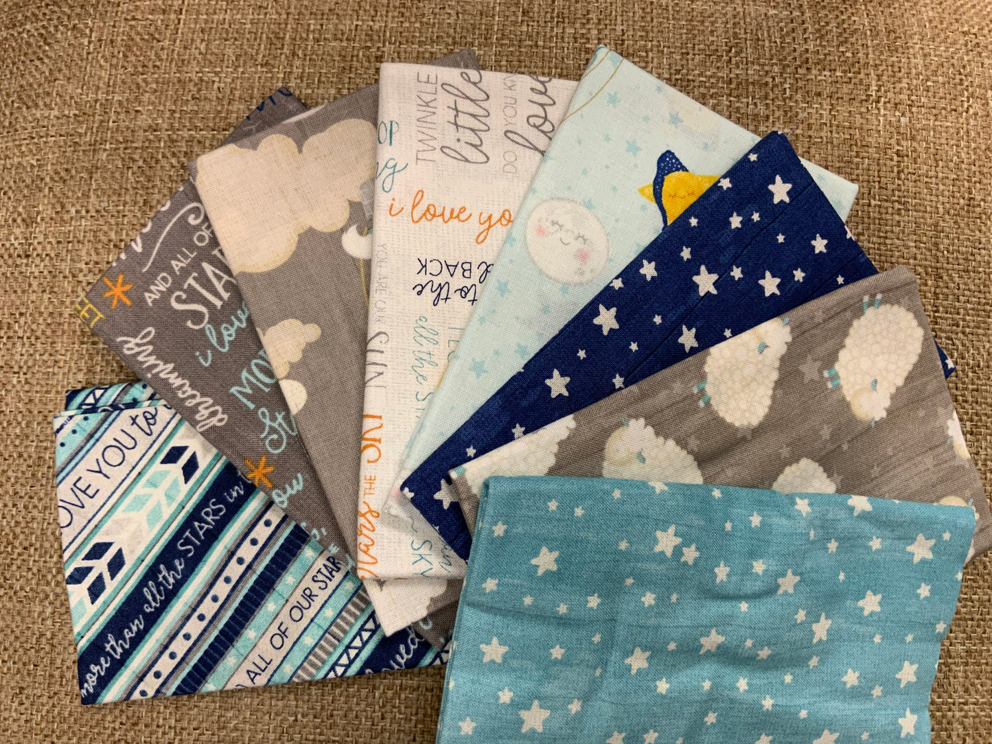 All Our Stars 8 Fat Quarter Bundle