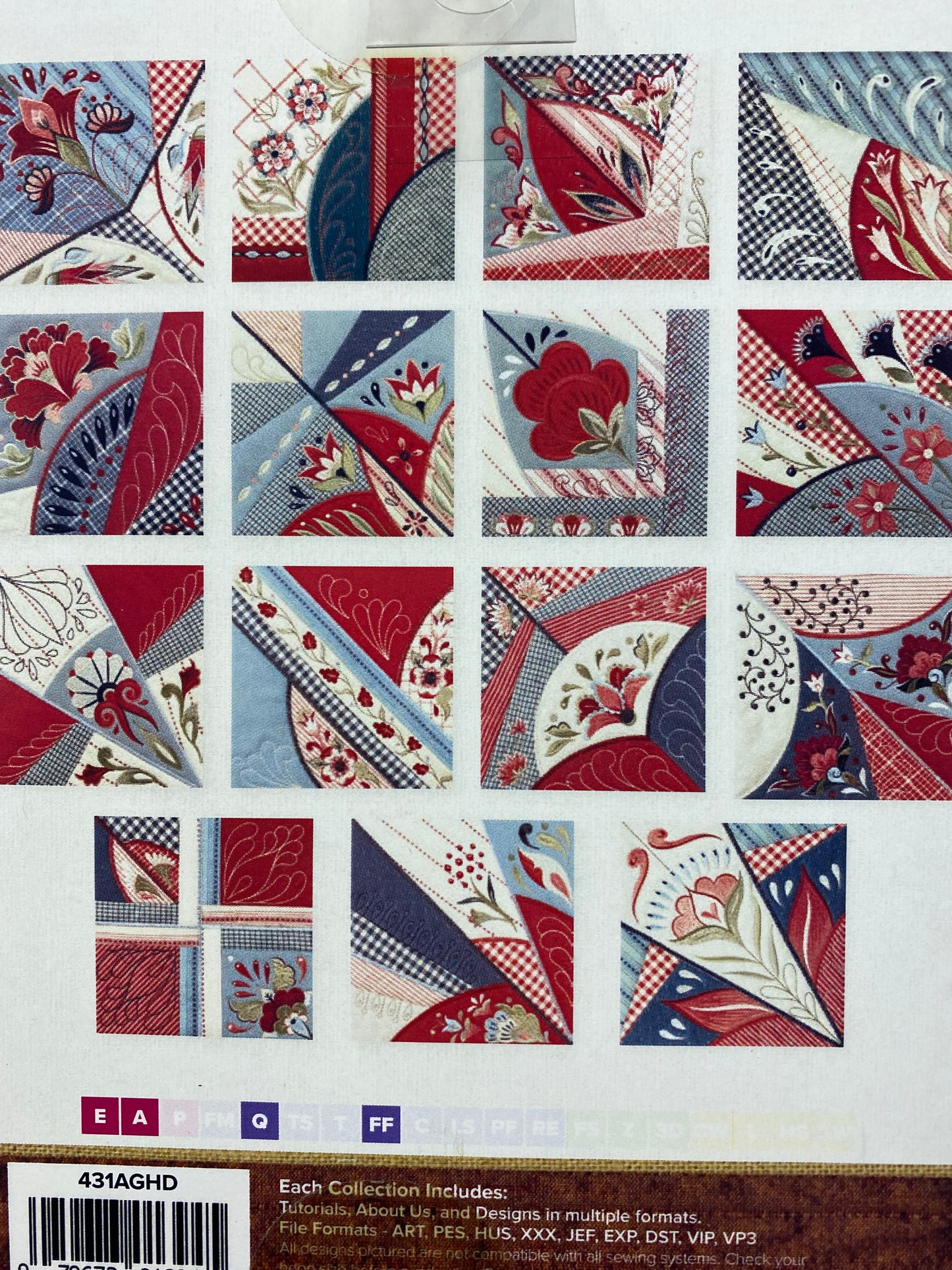 Quarter Turn Quilt by Anita Goodesign