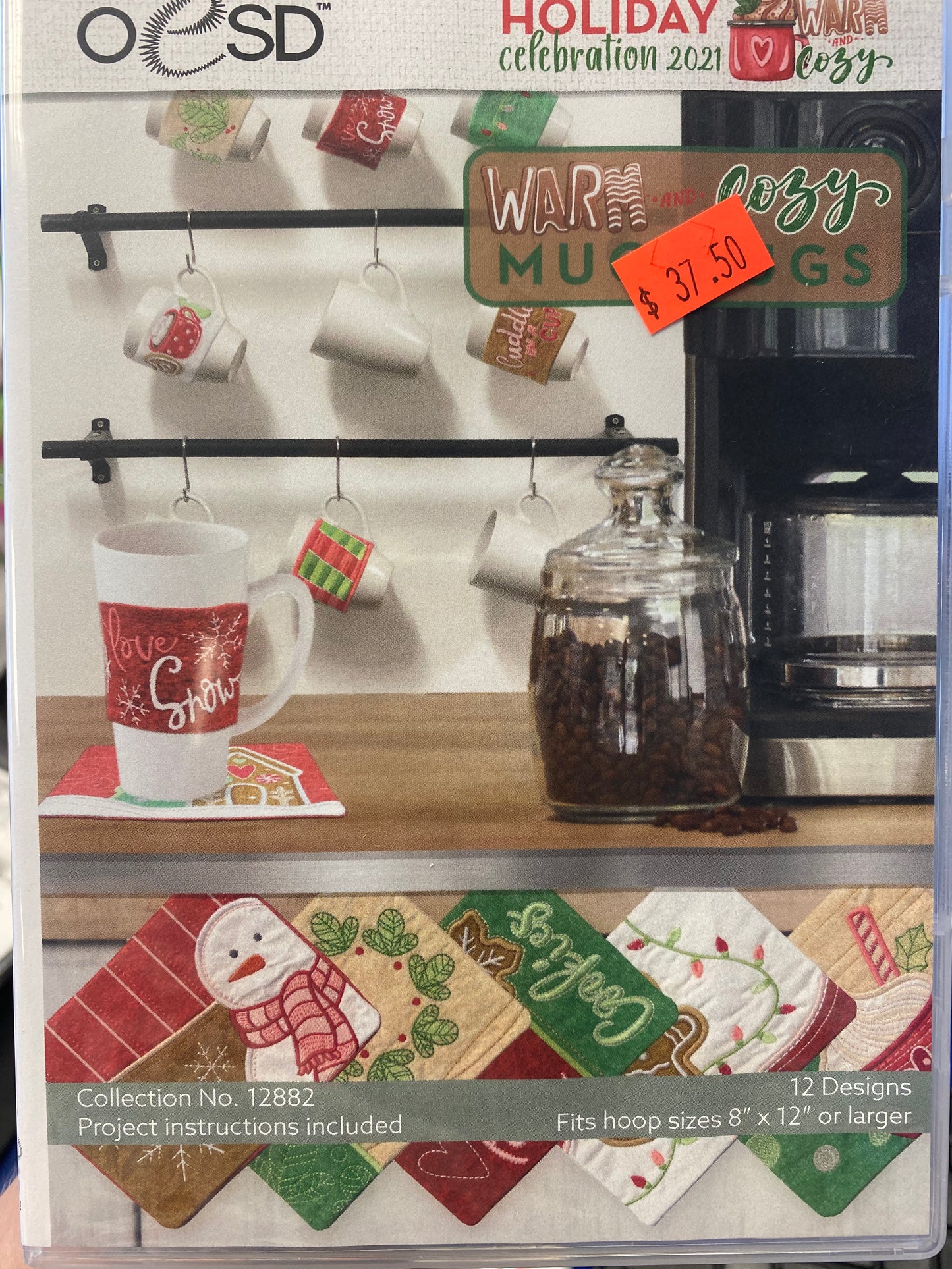 OESD Holiday 2021 Warm, Cozy Greetings, or Embroidery Designs