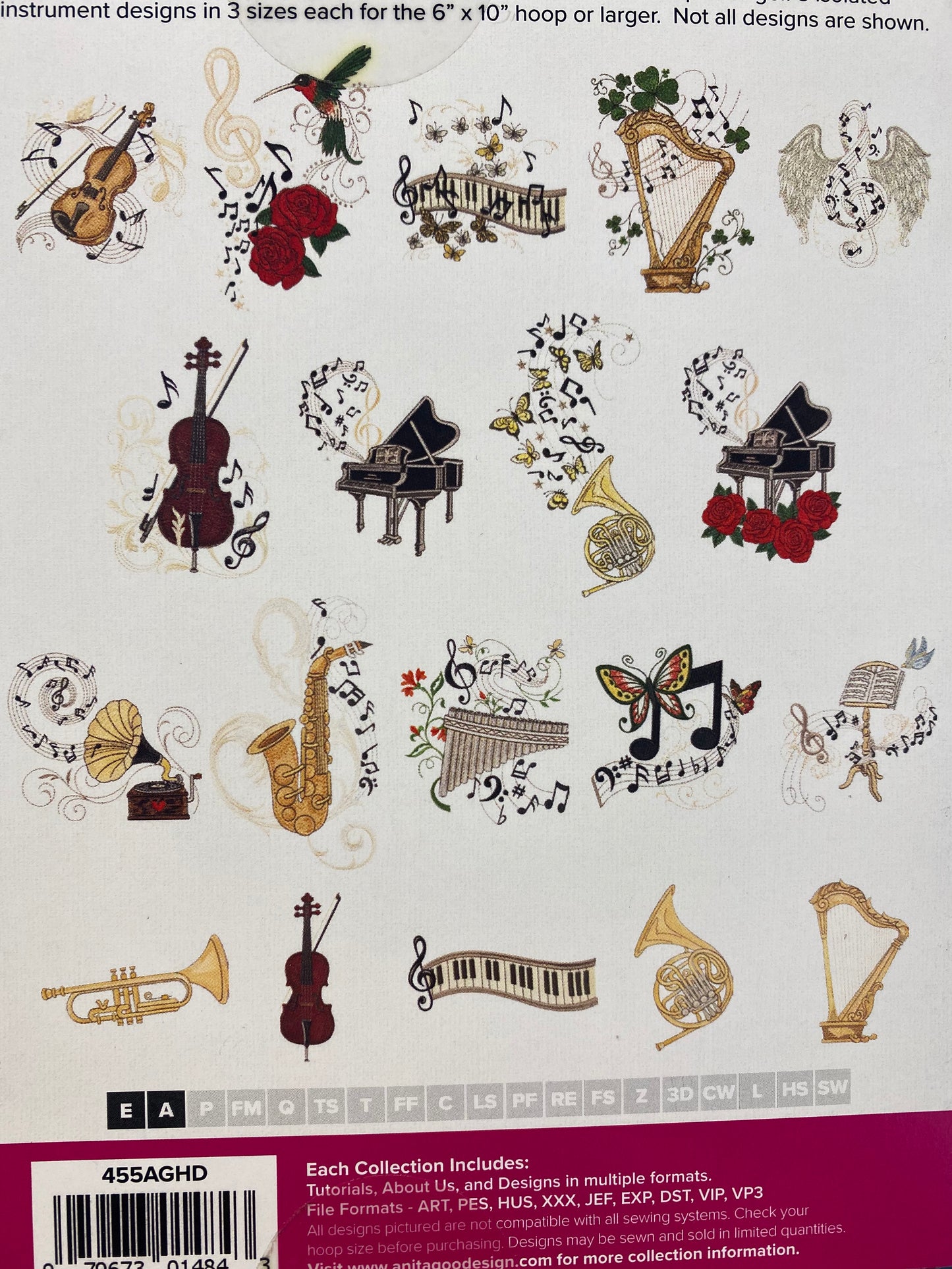 Classical Etudes by Anita Goodesign