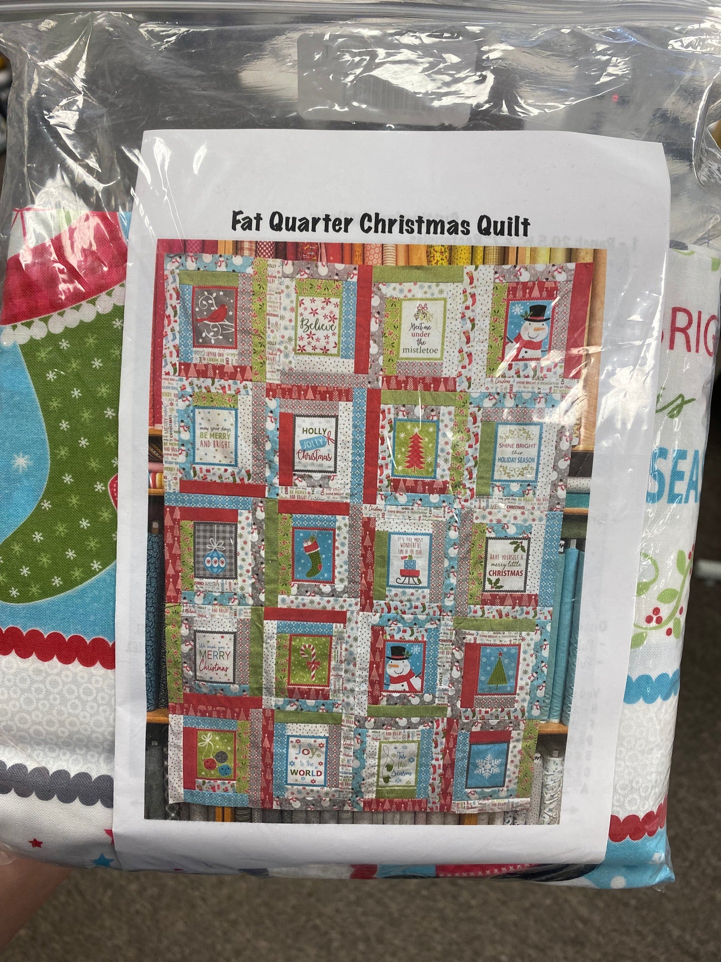 Fat Quarter Christmas Quilt