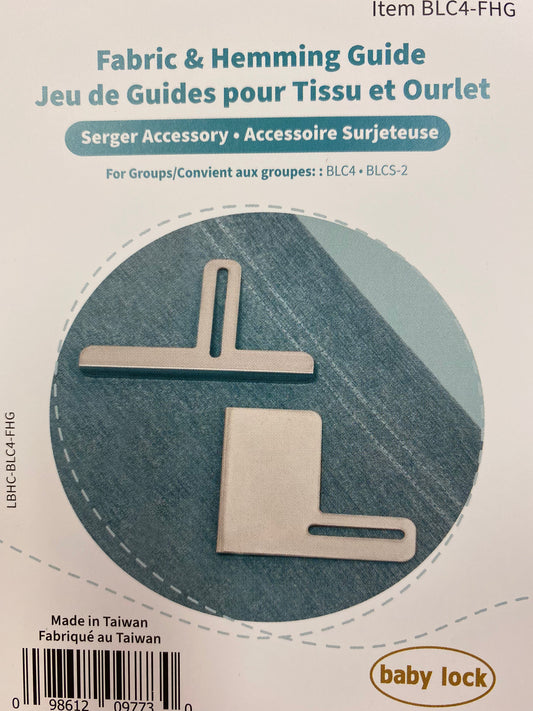 Baby Lock Fabric & Hemming Guide