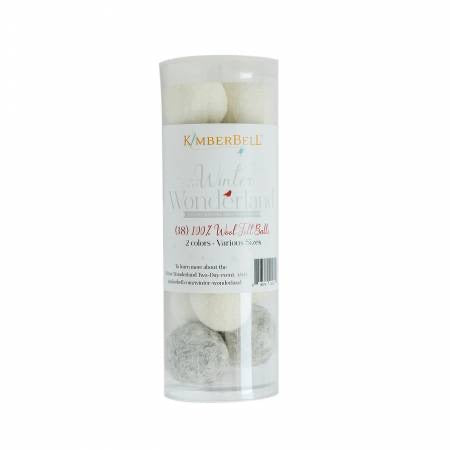Wool Felt Balls - Winter Wonderland *Discontinued*