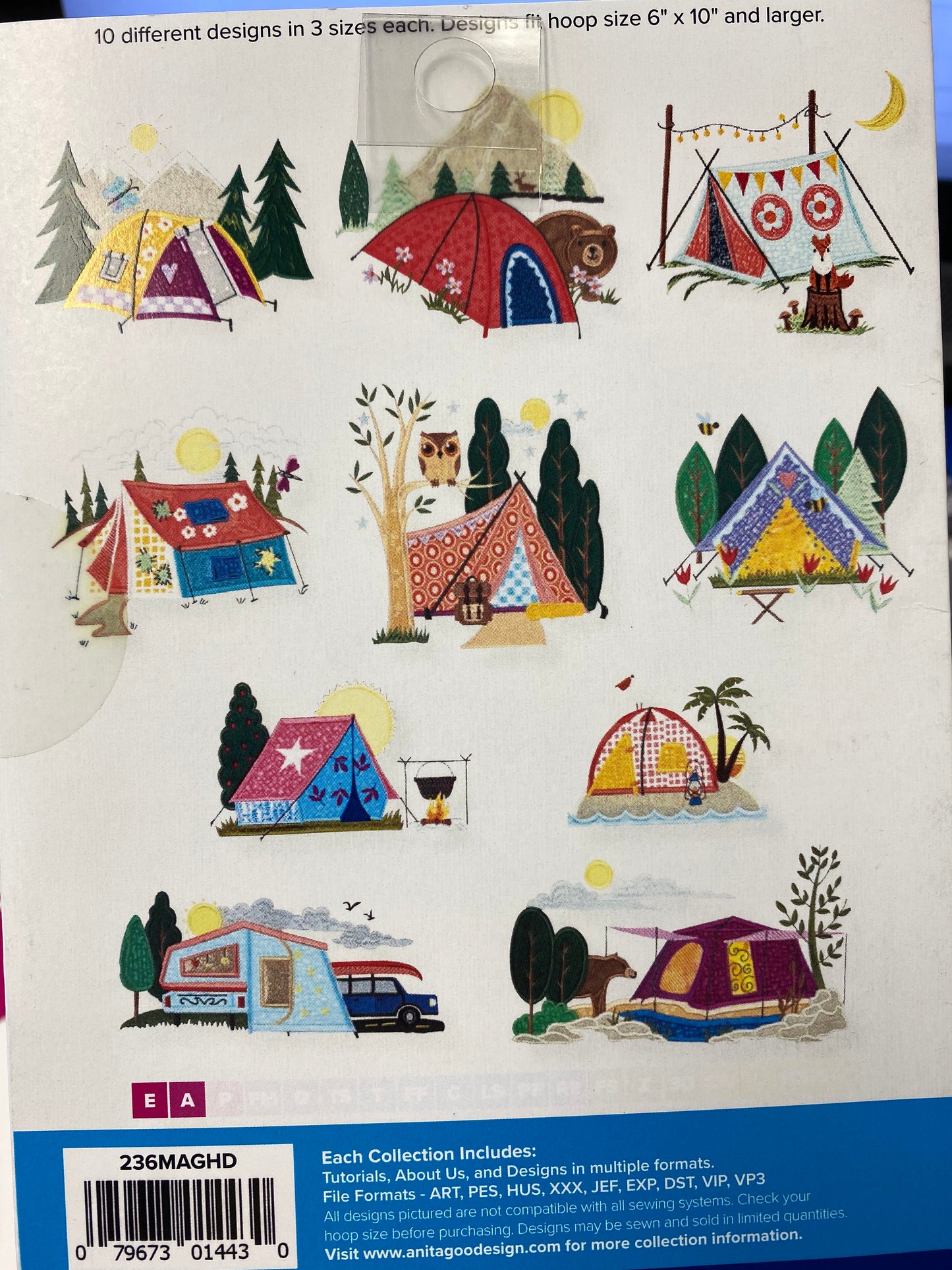 Camping Tents by Anita Goodesign
