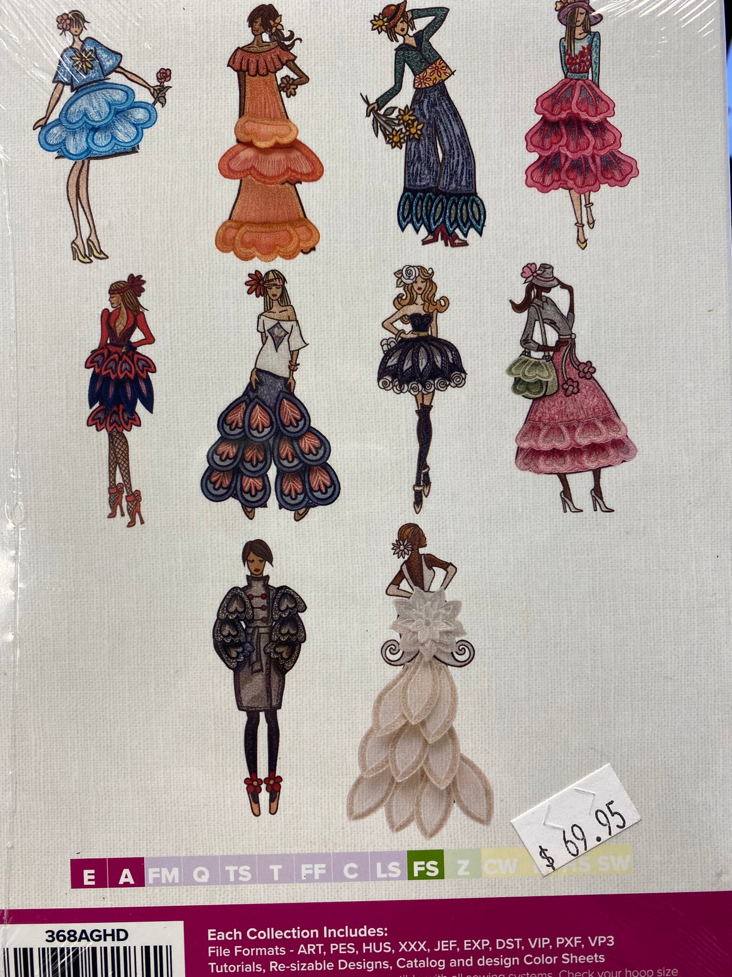Fashion Figures 2 by Anita Goodesign