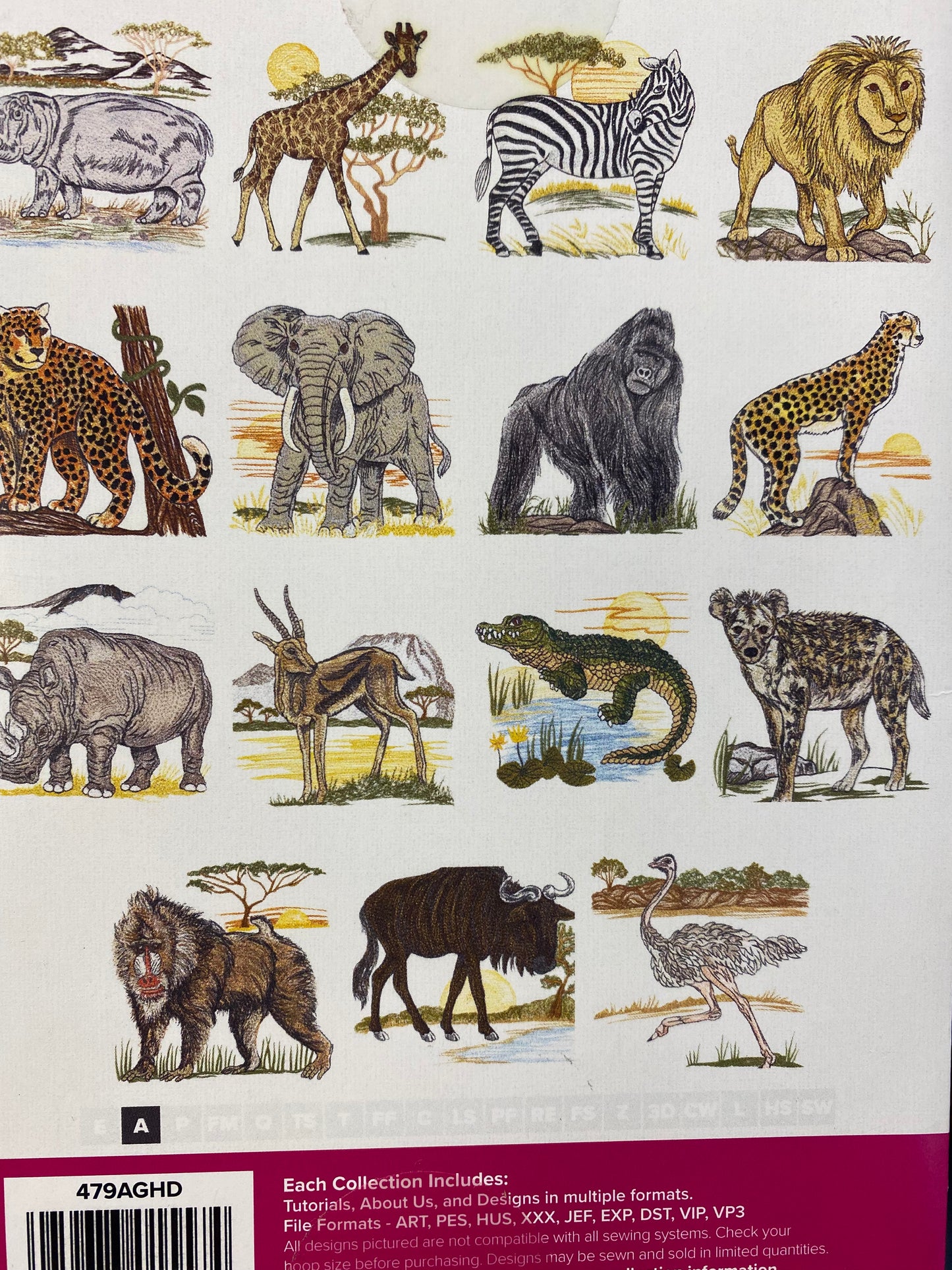 On the Serengeti by Anita Goodesign