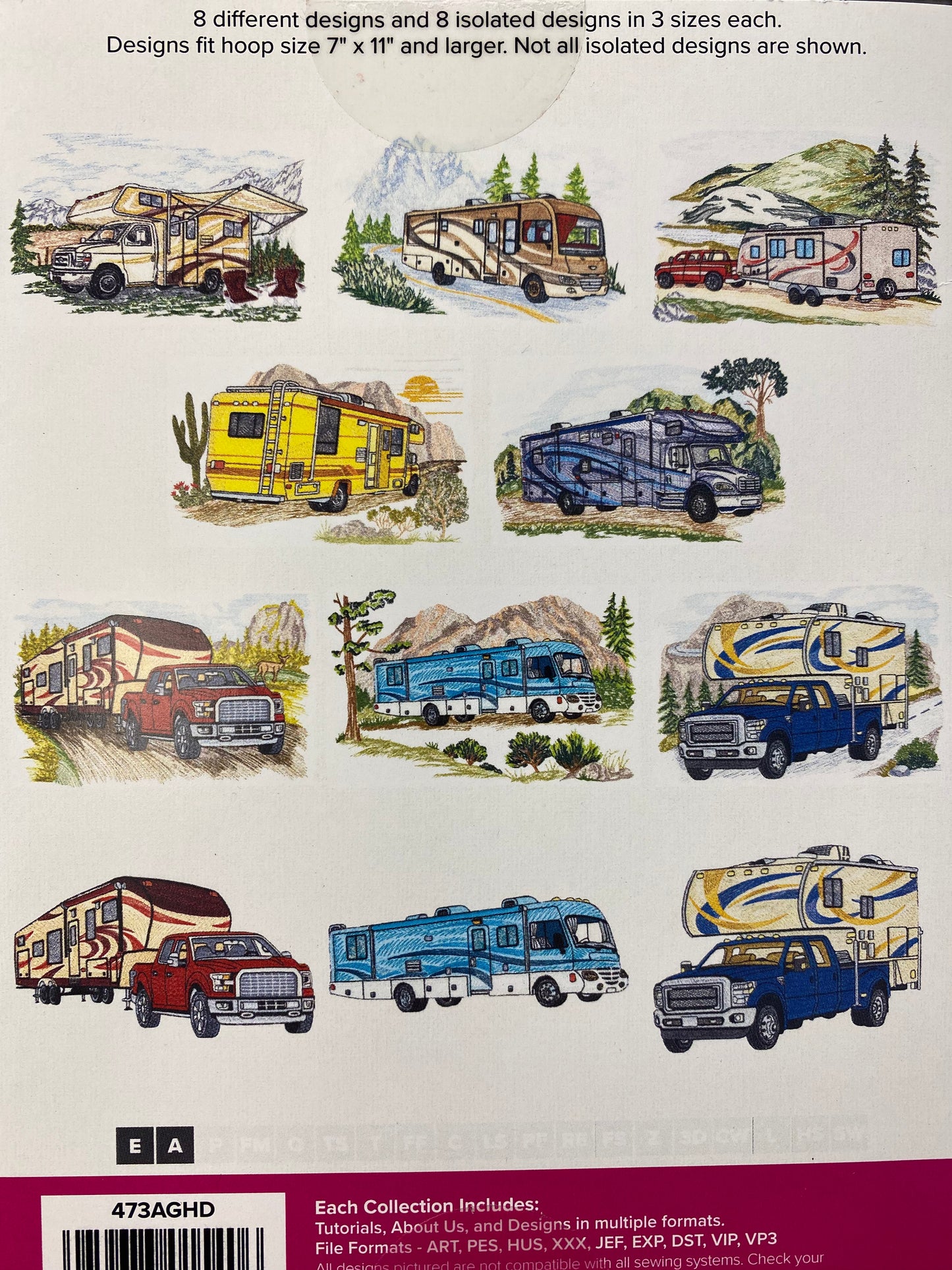 Motor Homes by Anita Goodesign