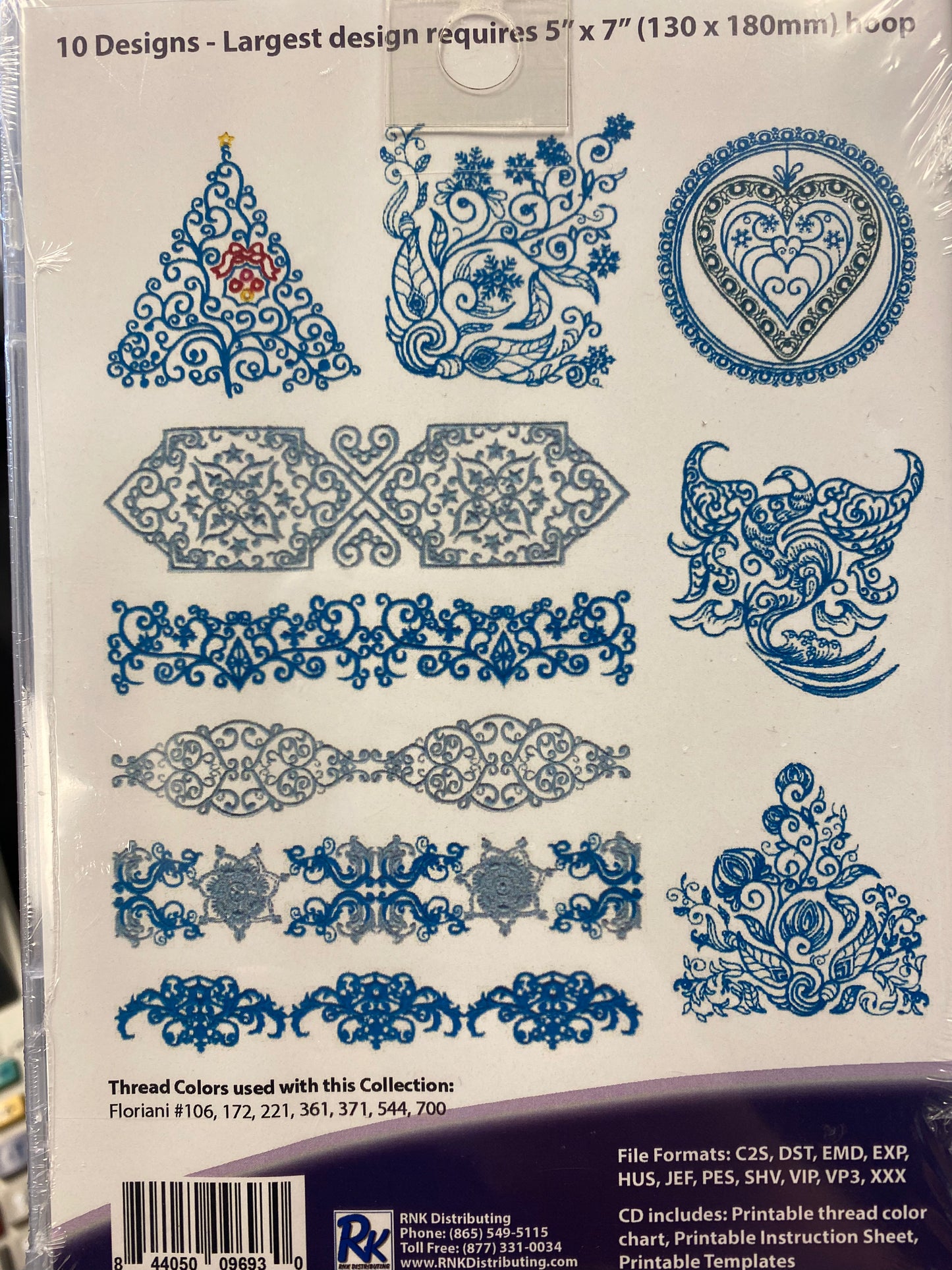 Winter Elegance Lace Design