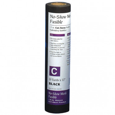 Babylock - No-Show Fusible Mesh Black