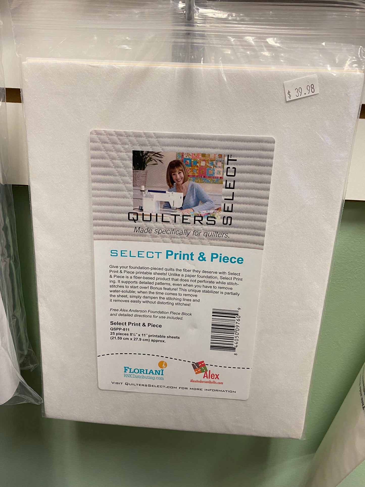 Quilters Select Select Appli-Web, 20" x 2 yds