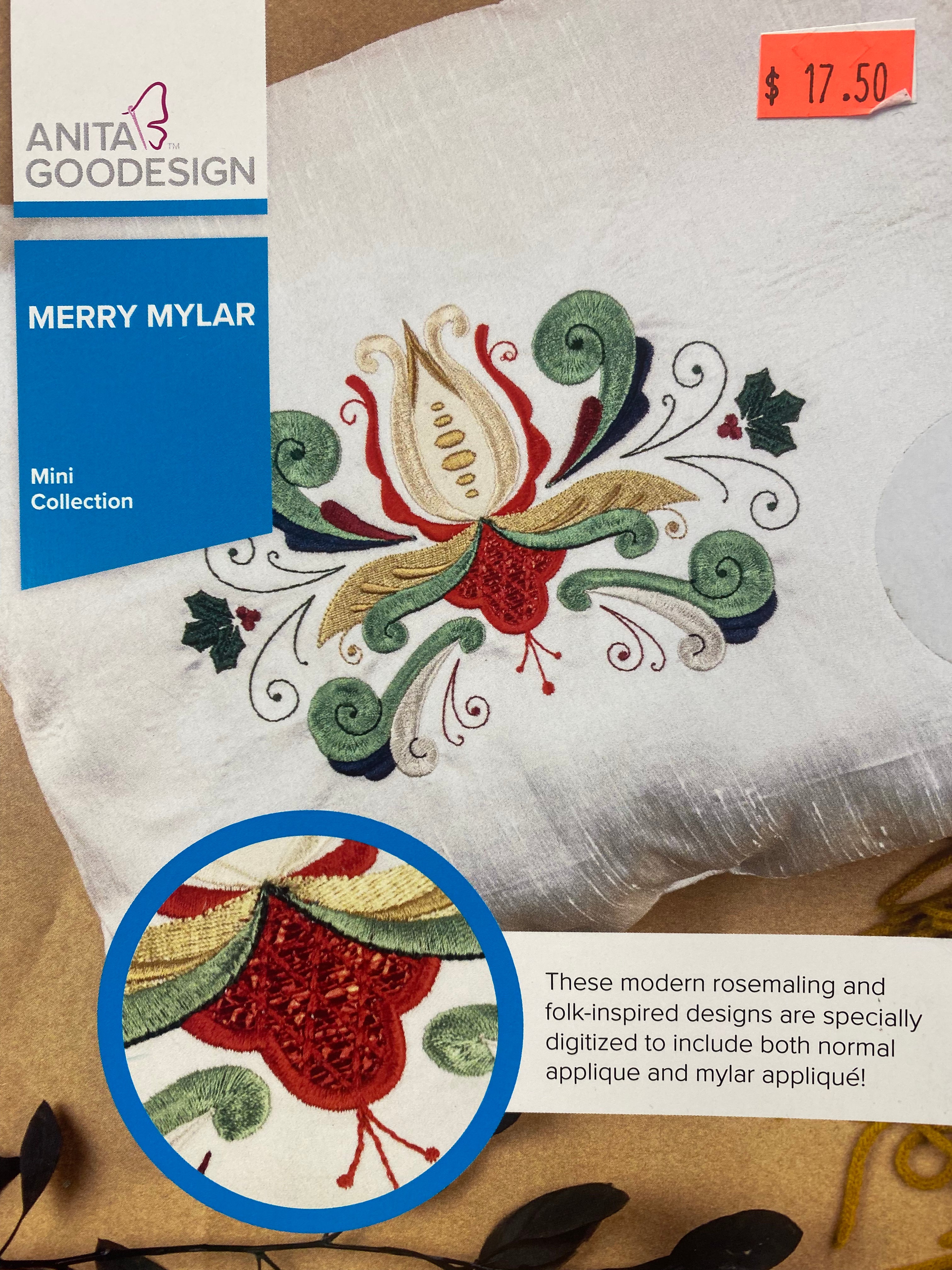 Mylar Christmas Cards — Anita Goodesign