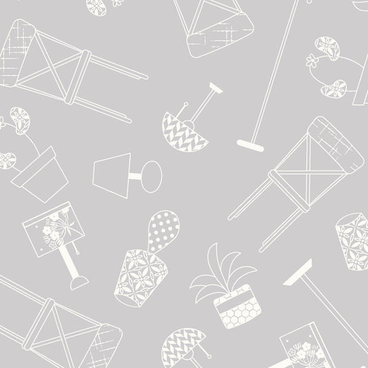 LAST CHANCE!  9393-K Home Furnishings gray