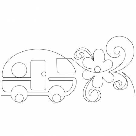 Free-Motion Quilt Stencils