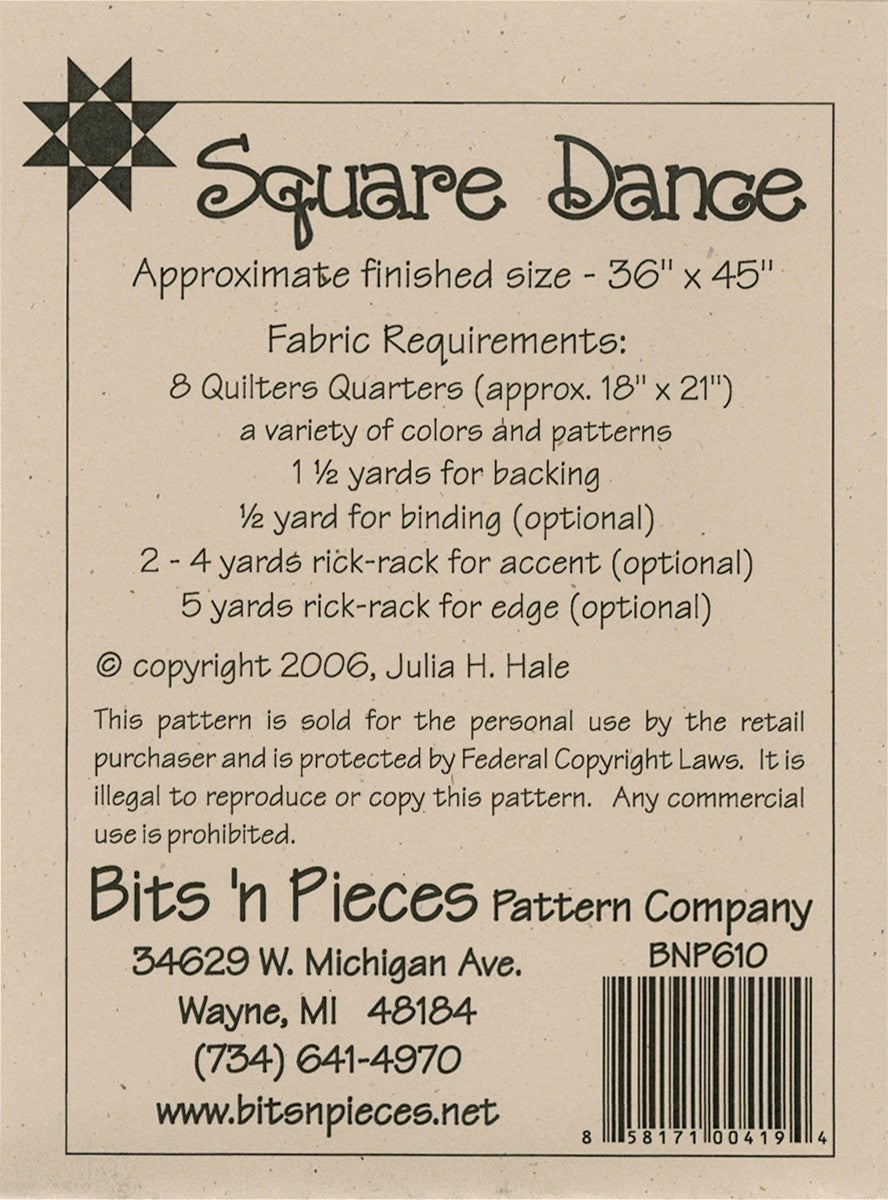 Bits 'n Pieces Quilt Patterns