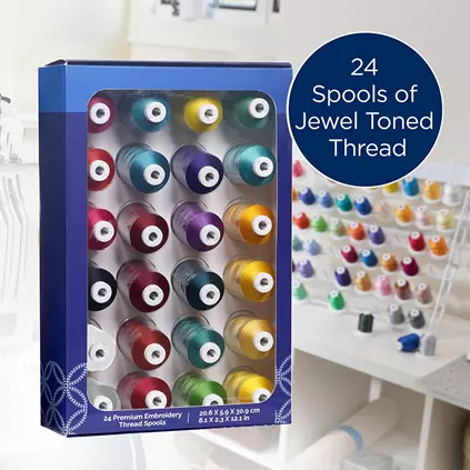 Brother Jewel Toned Thread Kit