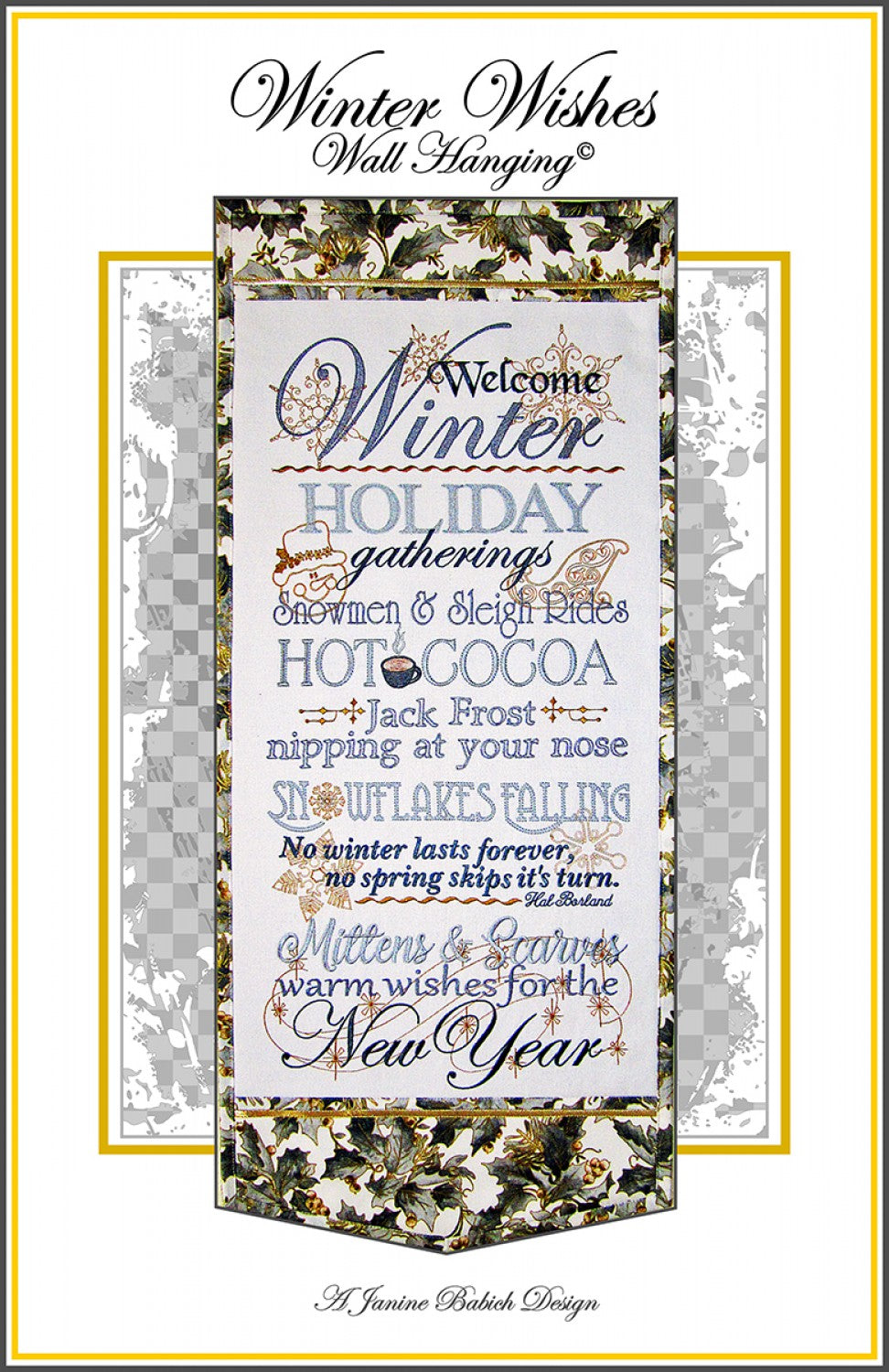 Janine Babich, Seasonal Wall Hangings