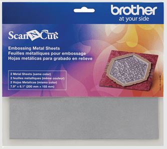 Scan N Cut Embossing Metal Sheets