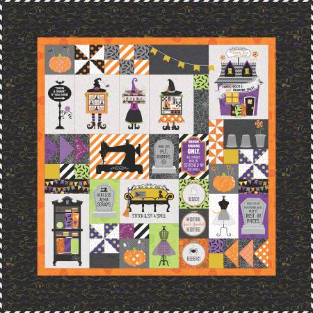 Candy Corn Quilt Shoppe: Bundle, Embellishment Kit, Pattern