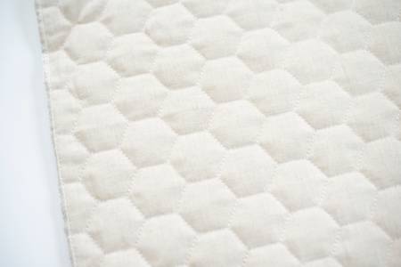 Kimberbell Blanks, Quilted Pillow Cover 18" x 18" Oat Linen