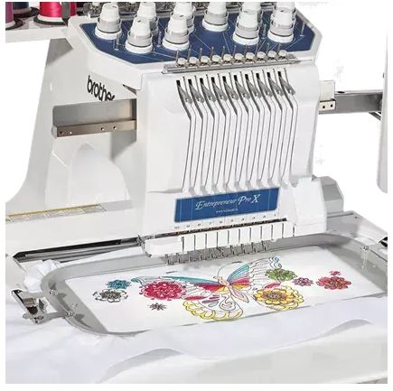 Brother PR1055X 10-Needle Home Embroidery Machine