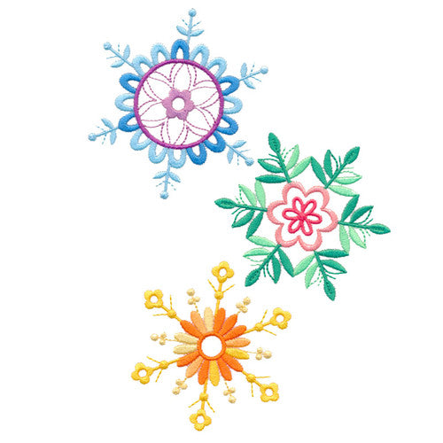 OESD Flowering Snowflakes