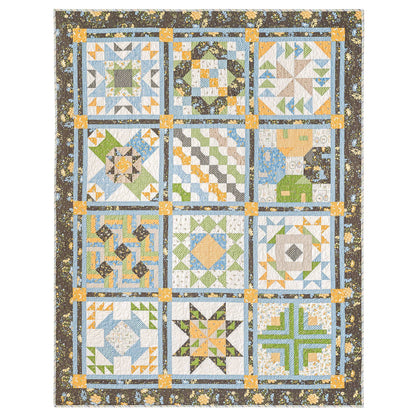 Learn as You Go: Stitch the Daydream Sampler Quilt Pattern Book