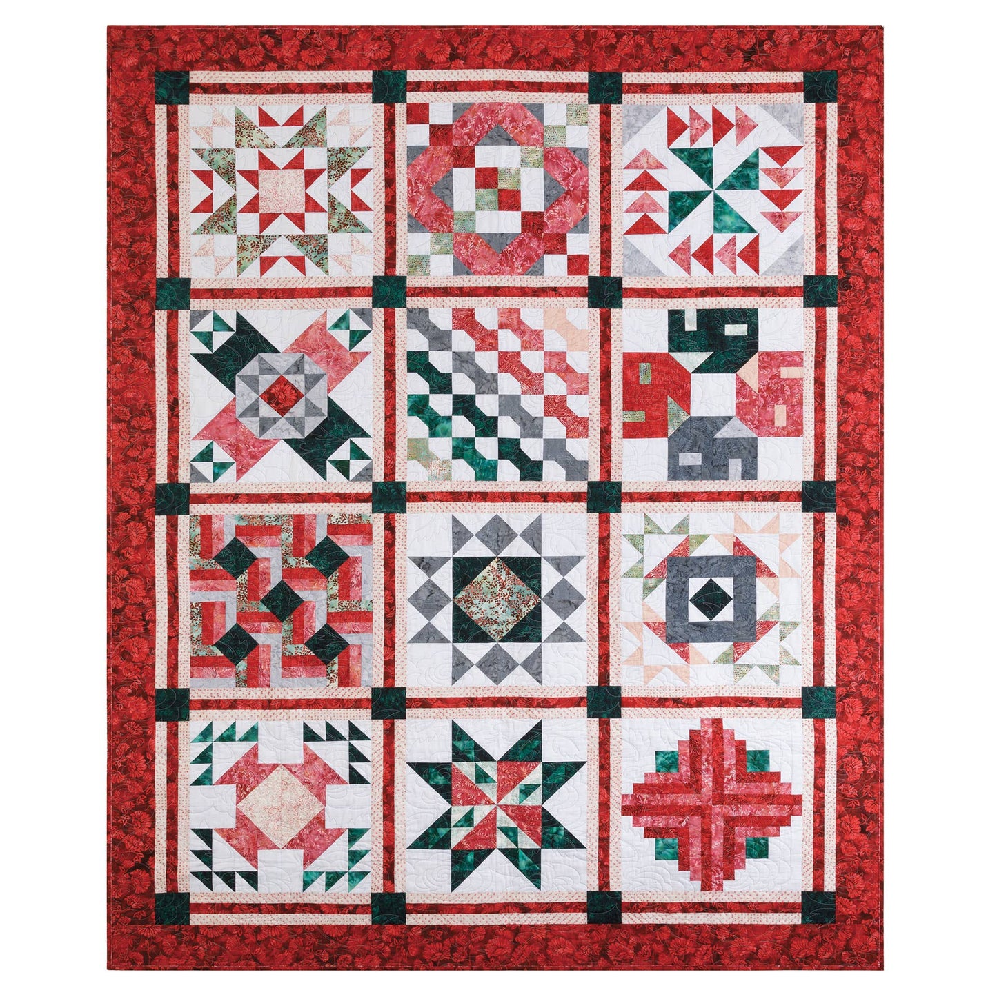 Learn as You Go: Stitch the Daydream Sampler Quilt Pattern Book
