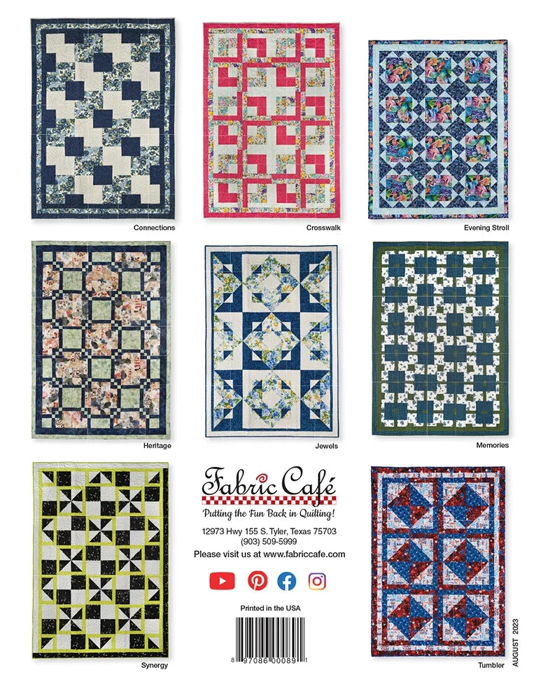 One Block 3-Yard Quilts Book